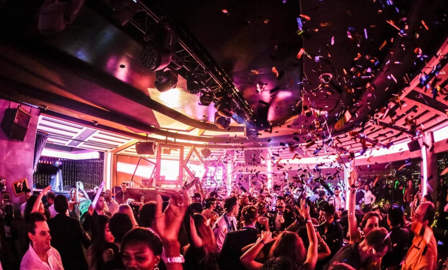 CE LA VI Club Marina Bay Sands rooftop bar Singapore New Year Celebration 2025