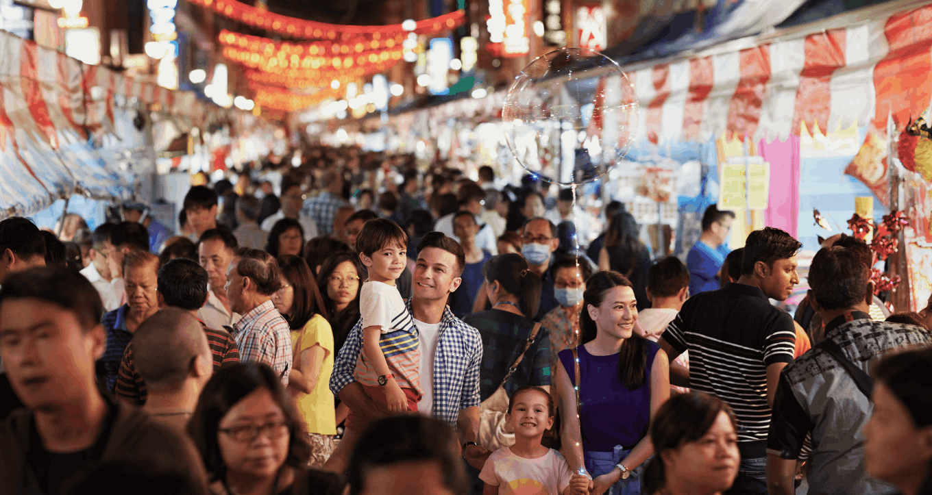 Chinatown Chinese New Year Night Market Bazaar