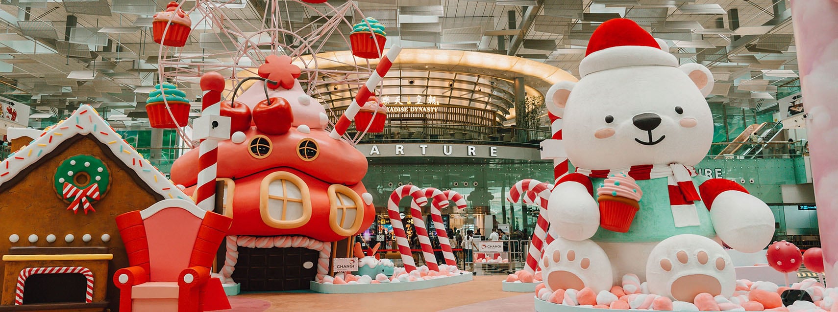 Christmas Village at Singapore Changi Airport