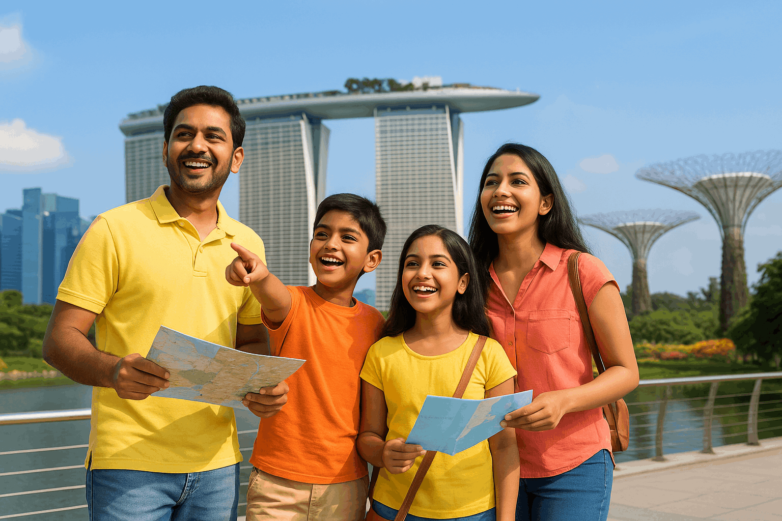 Family-friendly activities in Singapore for Indian tourists during school holidays