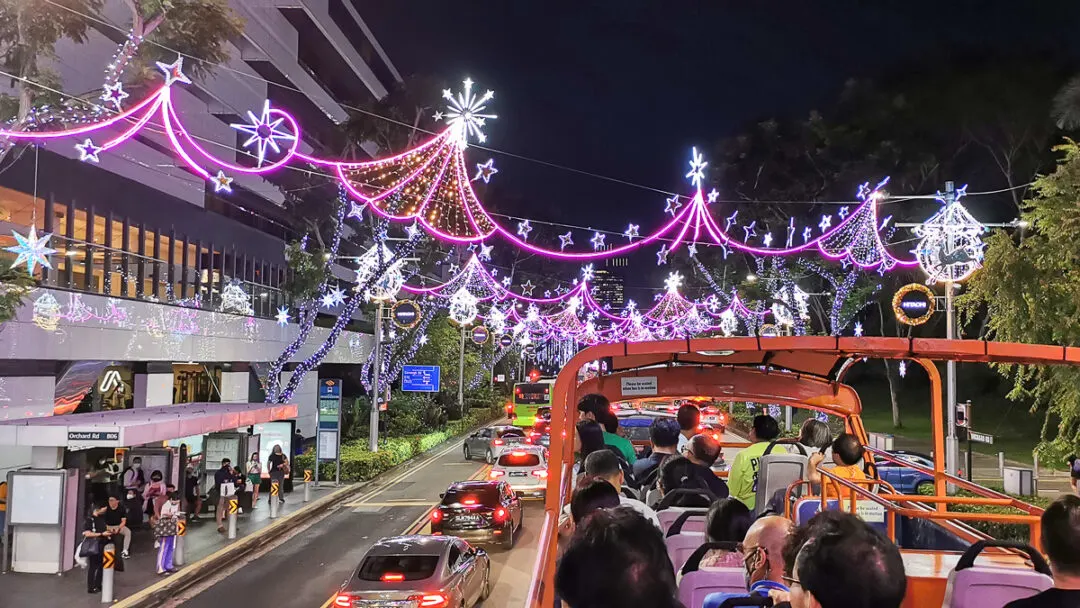 Singapore FunVee bar-hopping Christmas experience 
