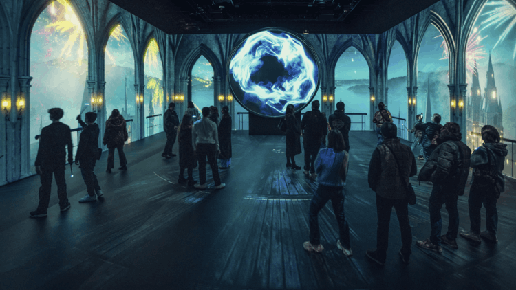 Harry Potter: Visions of Magic at Resorts World Sentosa, featuring the iconic Wizarding World