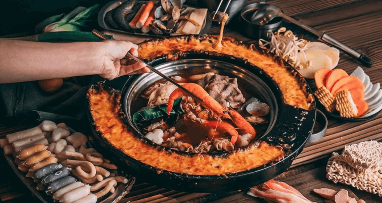 Korean buffet Barbeque BBQ with Singapore City Pass