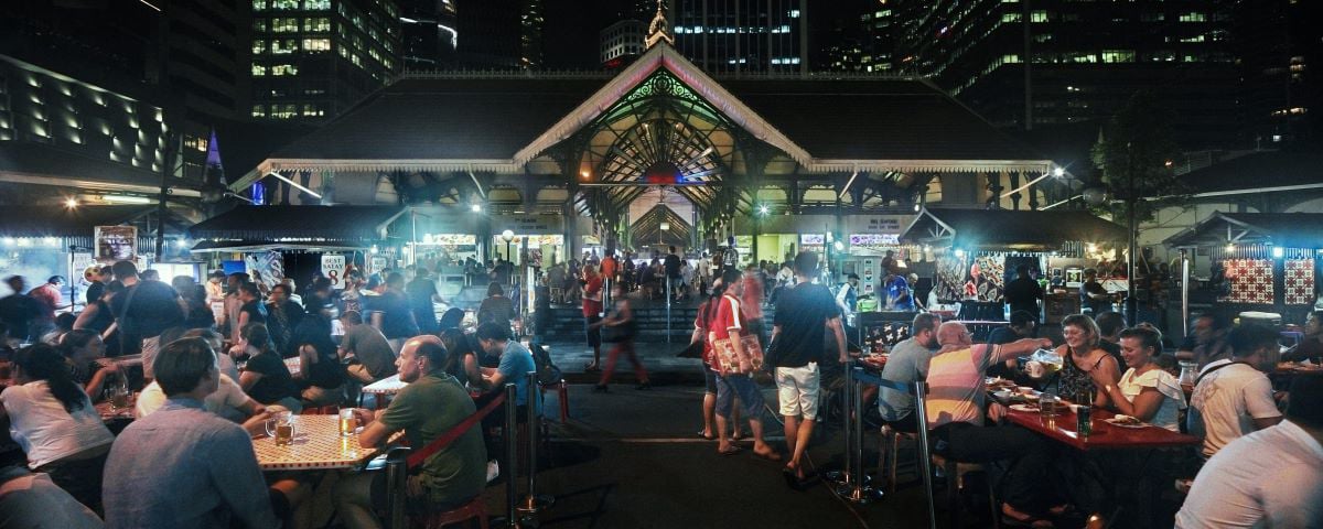 Singapore Lau Pa Sat Hawker Centre