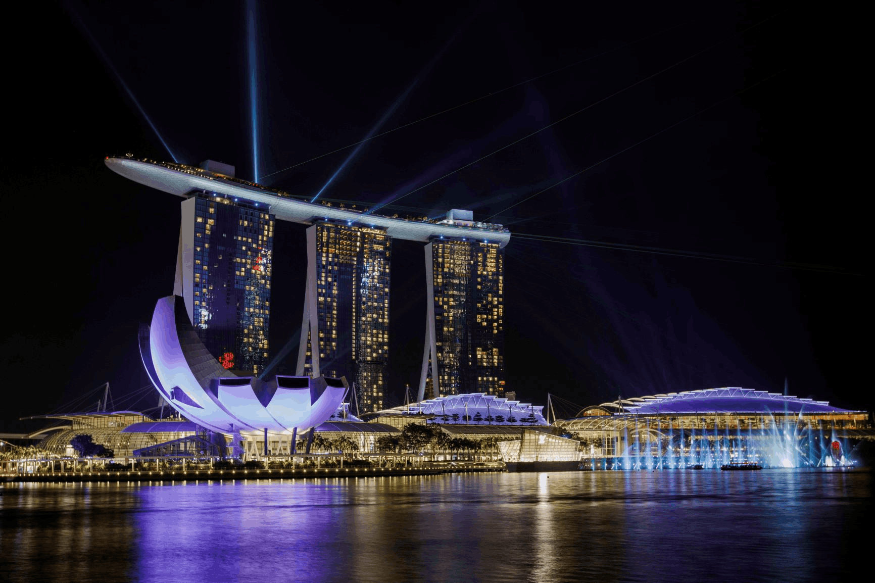 Marina Bay Sands Light and Sound Show