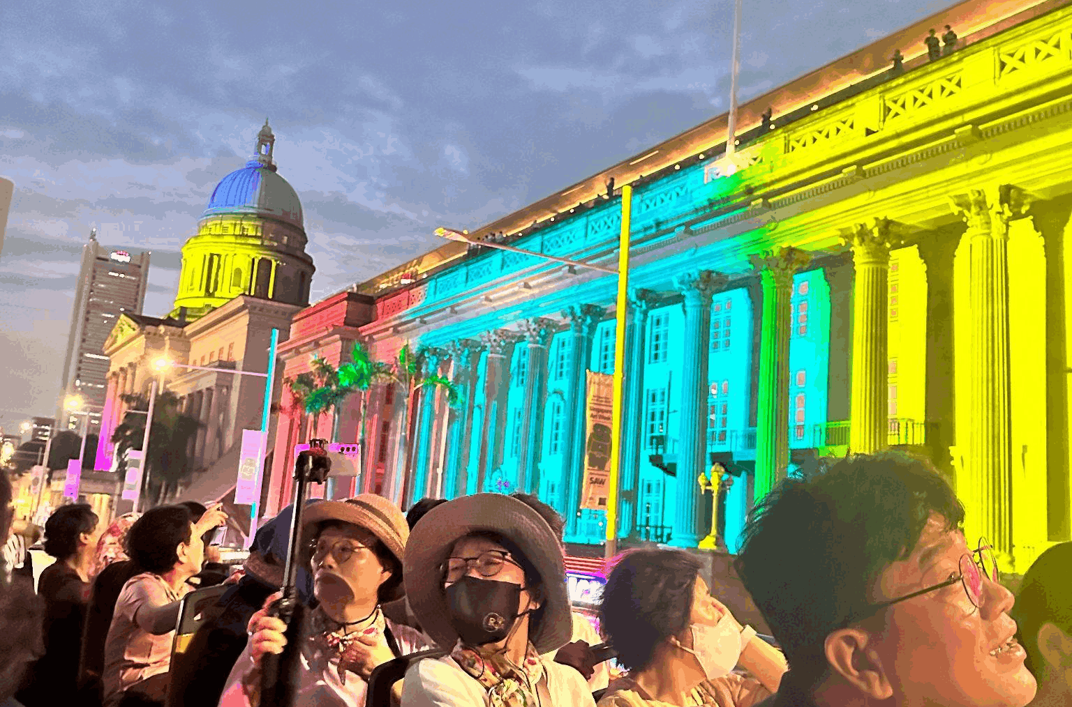 National Gallery Singapore - the Light to Night Festival 