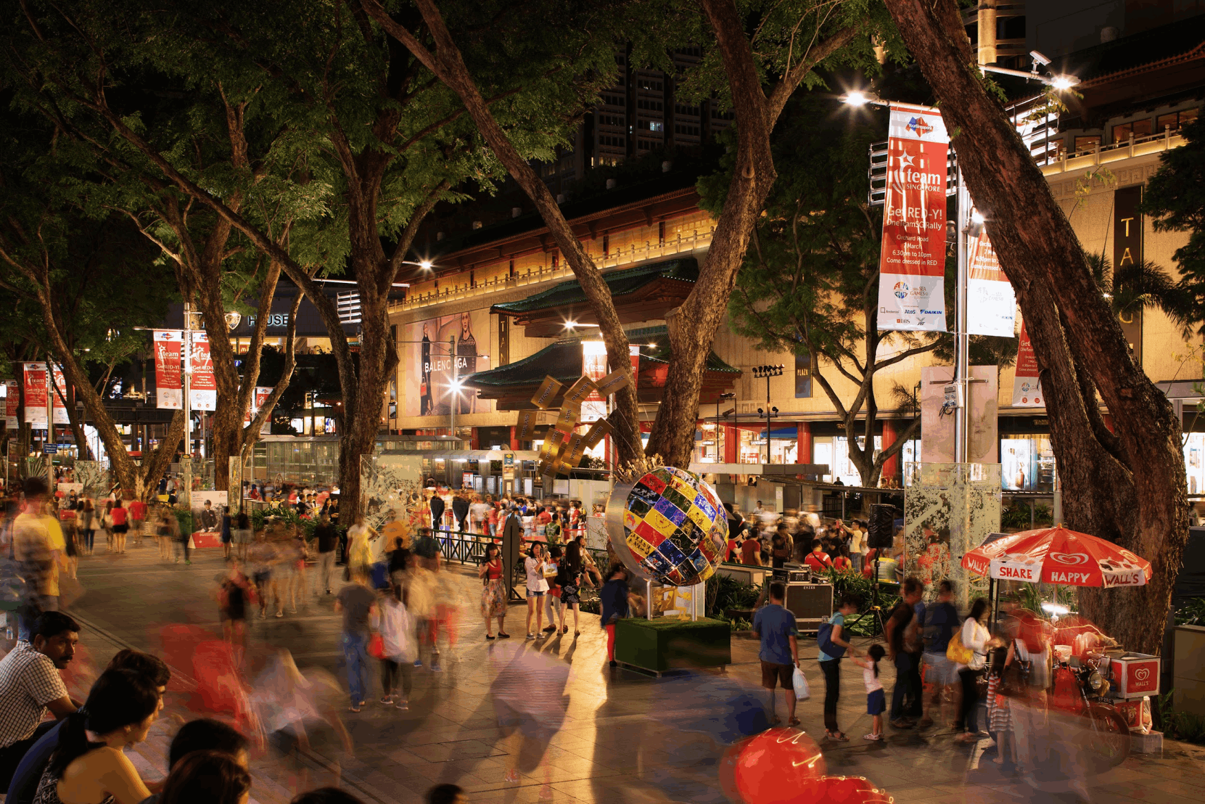Orchard Road – Singapore’s premier shopping street, a paradise for Indian tourists