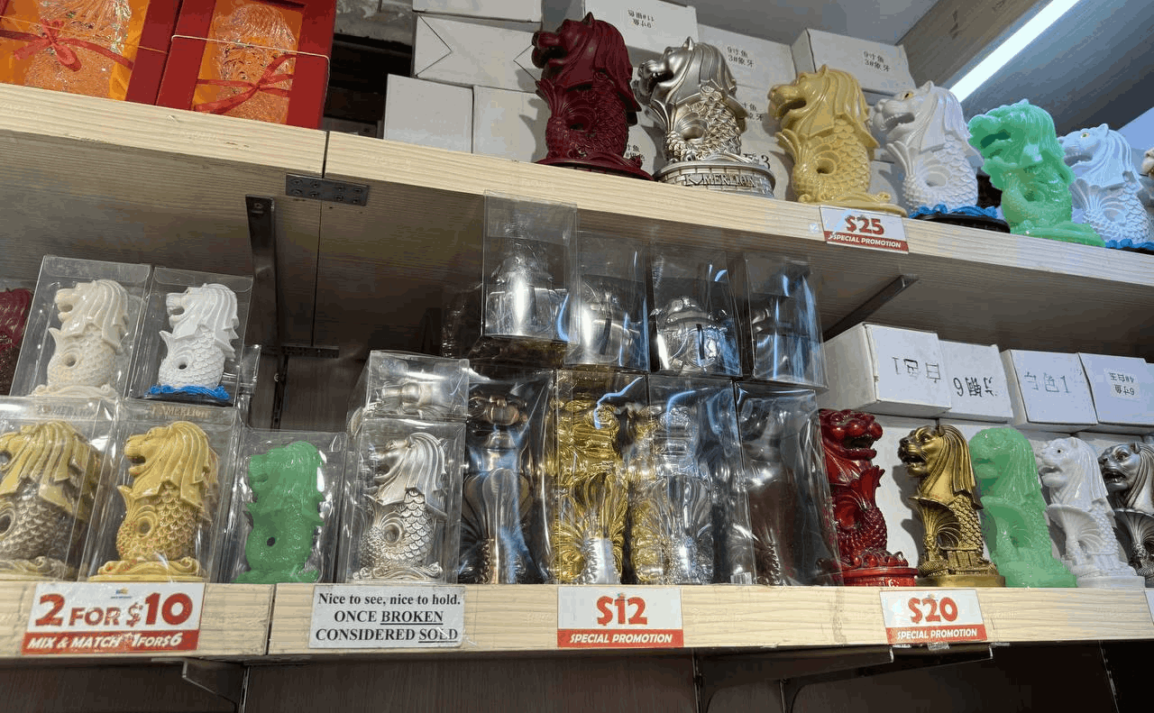 Singapore Merlion Souvenirs City Tours