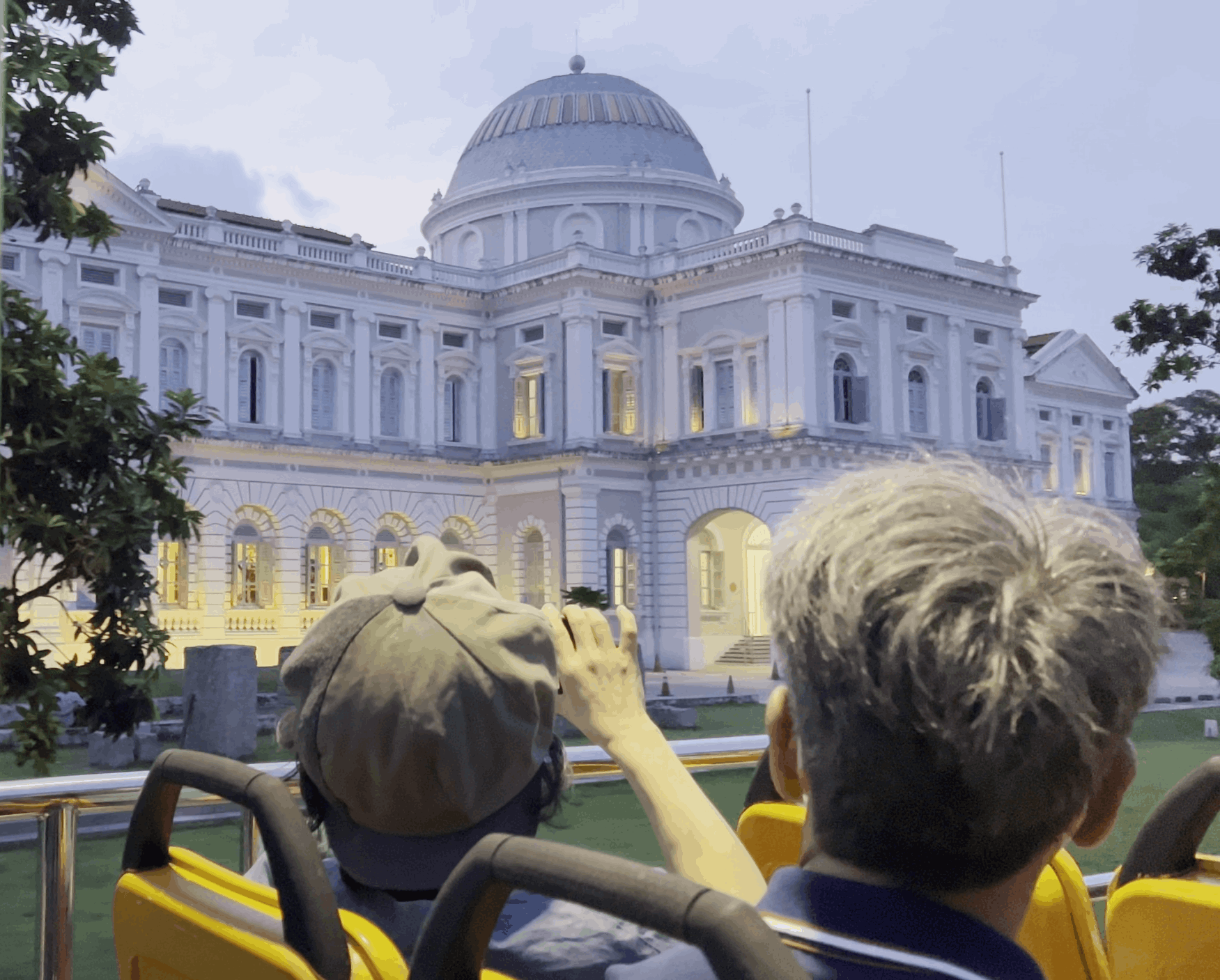 Singapore National Museum at Night
