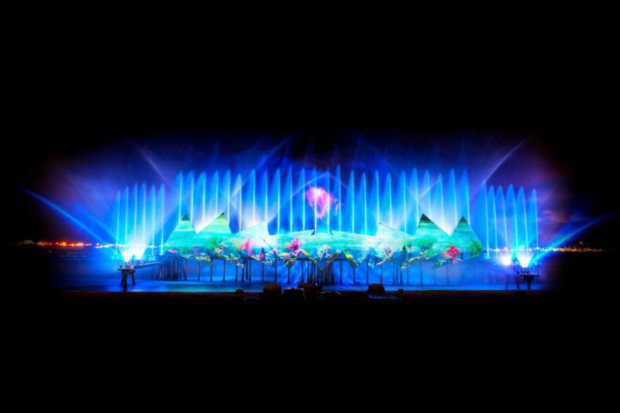 Sentosa Wings of Time Light and Water Show