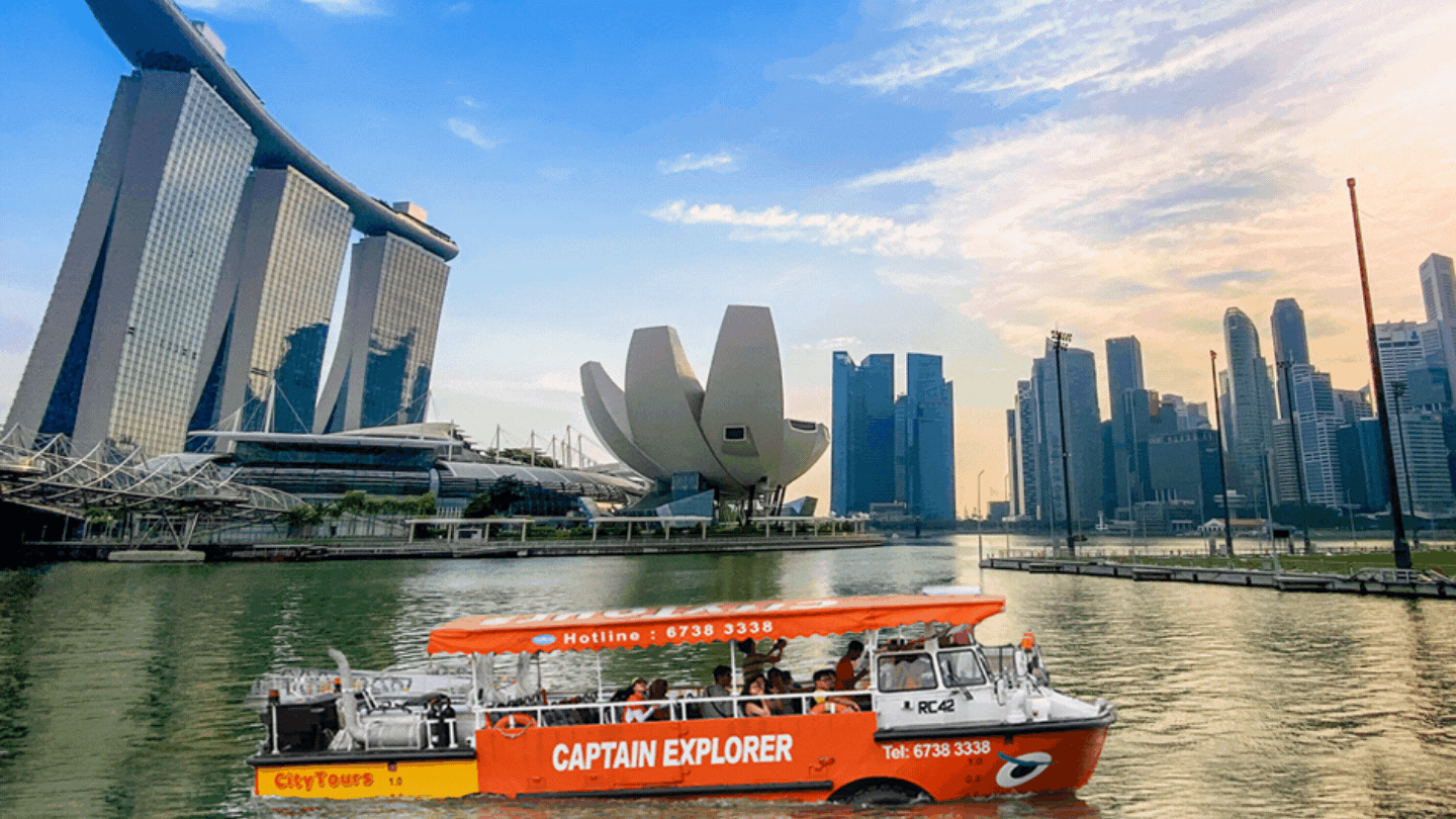 Captain Explorer DUKW DUCK Tour DBS POSB Card Promotion